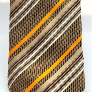 100% Silk BYRON necktie ROMA-PIZZA Dispagna 23 GUC Made in Italy